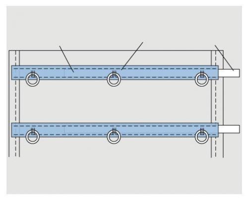 Как сшить римские шторы - пошаговое руководство. 07