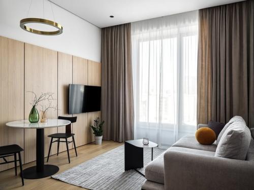 Интерьер однокомнатной квартиры 42, 3 кв. 01