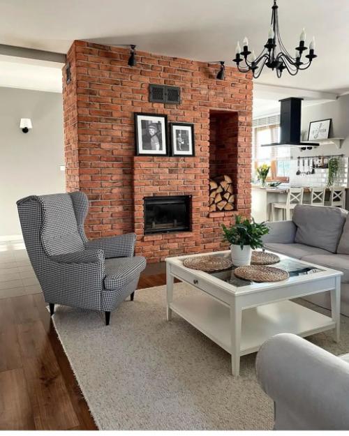 Скандинавский интерьер загородного дома. 03