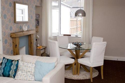 Дизайн маленькой гостиной комнаты. 01