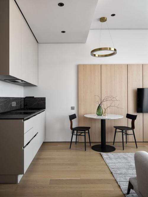 Интерьер однокомнатной квартиры 42, 3 кв. 02