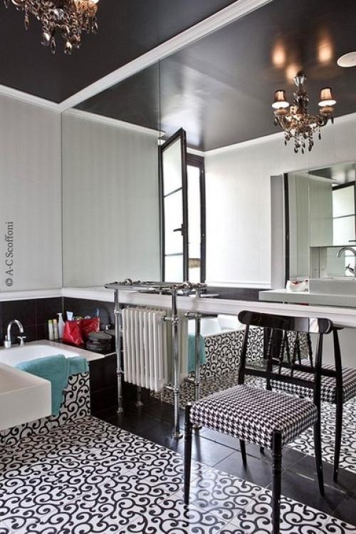 Масса креатива в уникальном лофте в Париже. 03