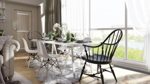 Простор, легкость и уют - основа данного интерьера. 01