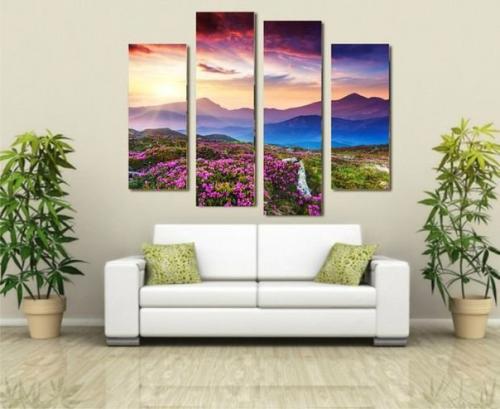 Модульные картины: модное решение в дизайне вашего интерьера. 06