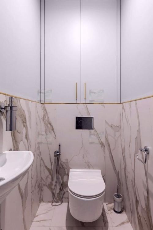 Стильный интерьер двухкомнатной квартиры в светлых тонах. 08