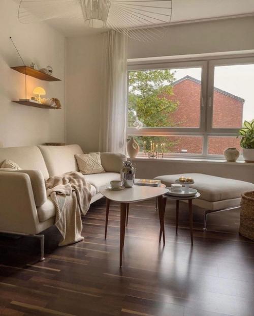 Дизайн квартиры площадью 49 м 2 после капитального ремонта. 06