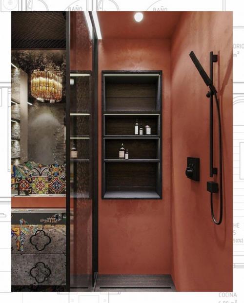 Ванная комната, площадью 5 кв. 01