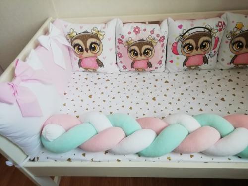 Совушки бантики косичка, что ещё может сделать этот комплект более мимимишным. 01