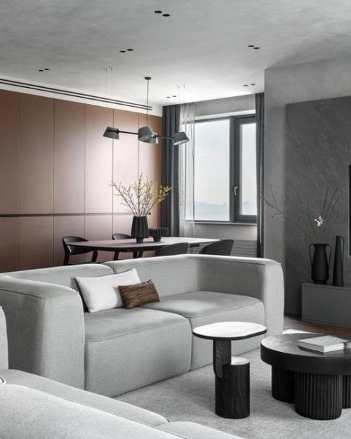 Наталья Федотова спроектировала интерьер квартиры площадью 130 кв. 01