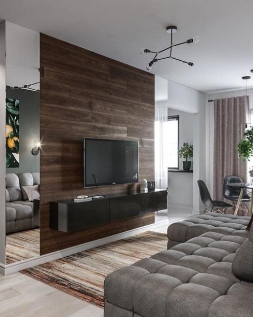 Стильное офрмление квартиры для холостяка. 03