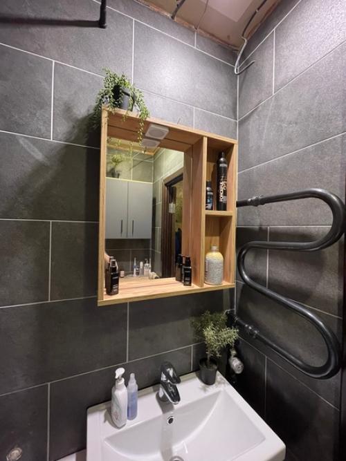 Отремонтировали ванную своими силами. 04