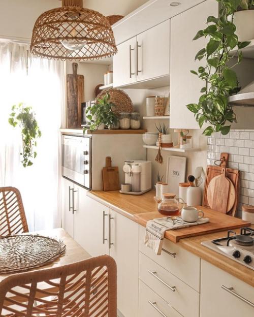 Cтиль бохо и современный скандинавский - как это сочетается. 03