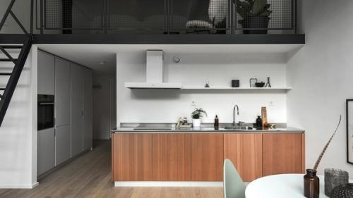 Двухуровневая квартира площадью 40 квадратных метров. 02