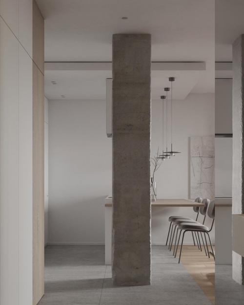 Стильный дизайн - проект квартиры, площадью 70 кв. 06