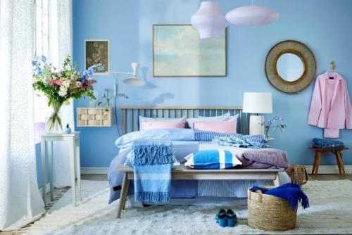 Две вдохновляющие концепции стиля для спальни от шведских дизайнеров. 01