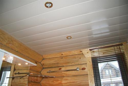 Как сделать потолок из пластиковых пвх панелей своими руками. 07