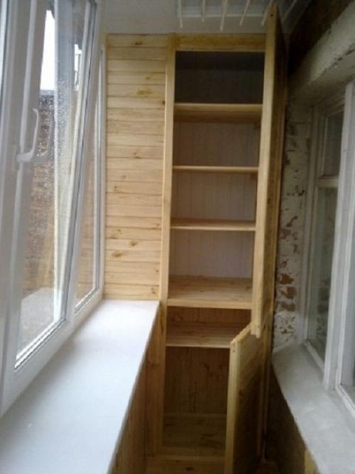 Как сделать шкаф на балконе своими руками: мы делаем по схеме с фото своими руками. 04