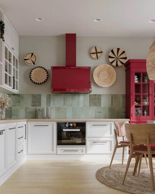 Яркий проект 1-комнатной квартиры 42 кв. 08