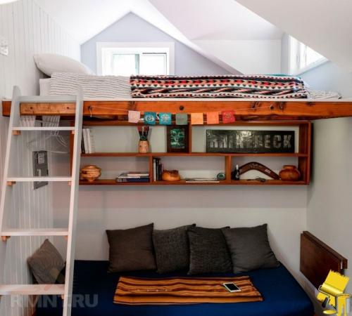 Идеи оформления интерьера A - Frame House. 02