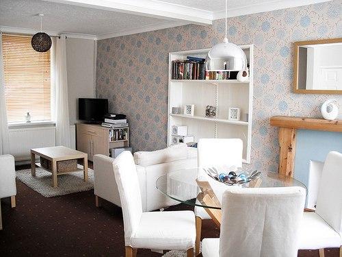 Дизайн маленькой гостиной комнаты. 02