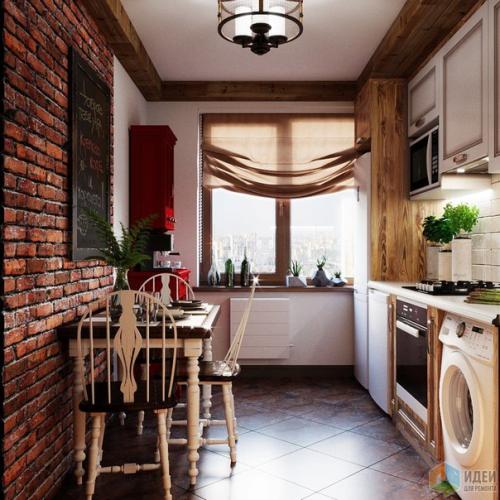 Кухня с площадью 8. 5 кв. 03