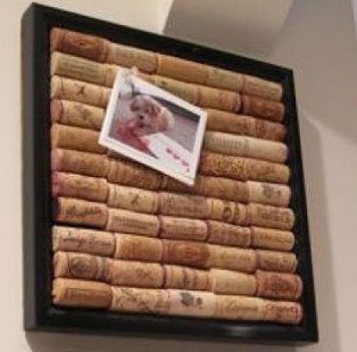 Мы декорируем интерьер пробкой. 01