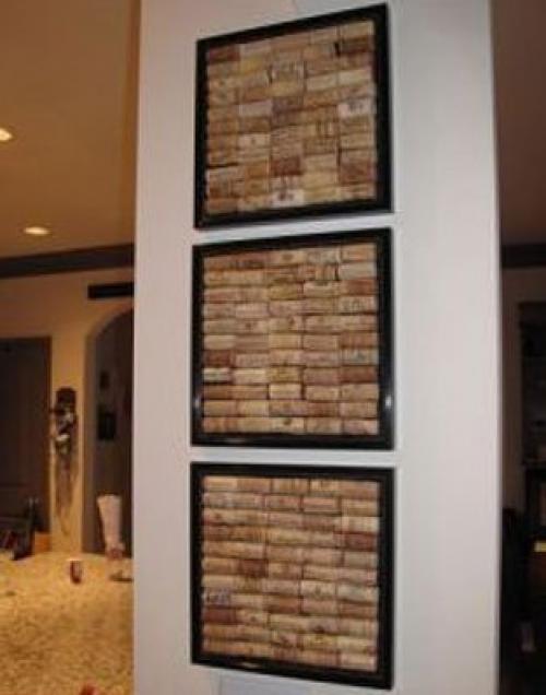 Мы декорируем интерьер пробкой. 02