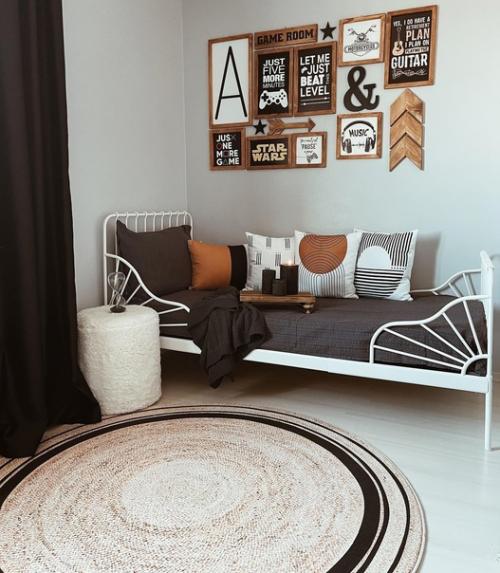 Сочетание белого, дерева и оттенков терракоты и горчичного - всегда беспроигрышный вариант. 04