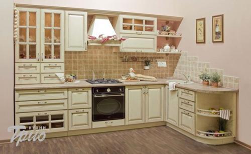Кухонная мебель в стиле кантри (деревенском стиле). 05