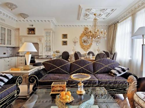 Эклектика в интерьере - это смешение стилей. 09