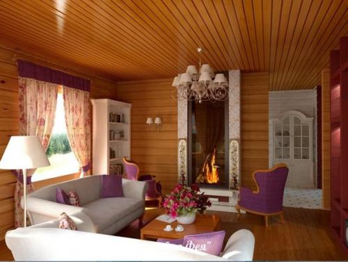 Дизайн дачи.  Строительство загородного дома всегда сопровождается покупкой материалов для возведения здания и его отделки. 08