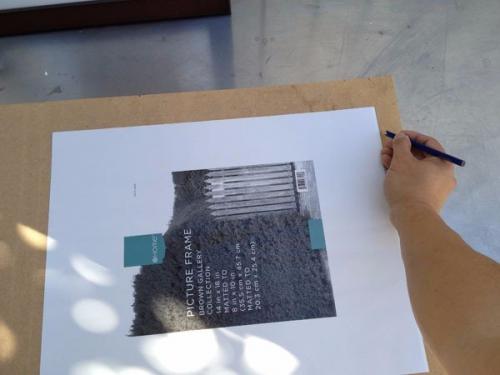 Как сделать доску для записей своими руками. 02