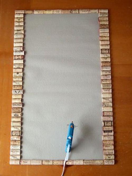 Мы декорируем интерьер пробкой. 05