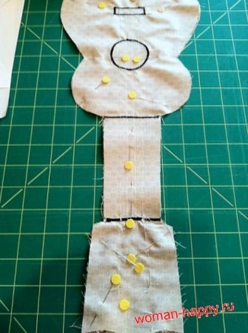 Подушка - гитара.  Вы любите делать диванные подушки сами! 08