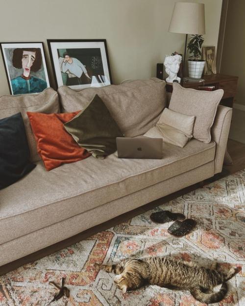 Этот интерьер Оксаны Oxanagornova - настоящее эстетическое наслаждение. 01