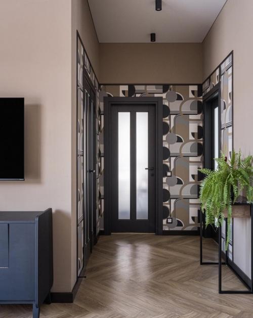 Дизайнер Ольга бусоргина оформила небольшой дом в коттеджном поселке для заказчицы, которая живет одна. 01