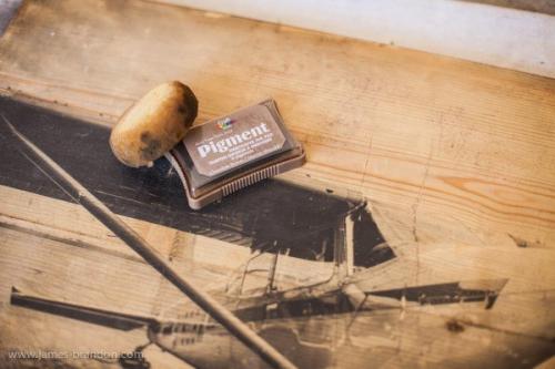 Как перенести фотографию на дерево. 05