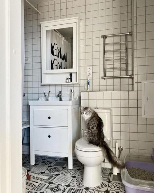 Белоснежная ванная комната и ее скрытый минус. 02