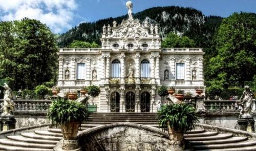 Дворец линдерхоф, загородная резиденция баварского короля. 01