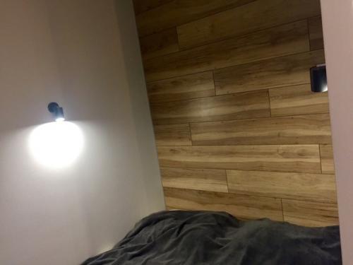 Планировка гостиной, с кроватью в нише для съемной квартиры. 02