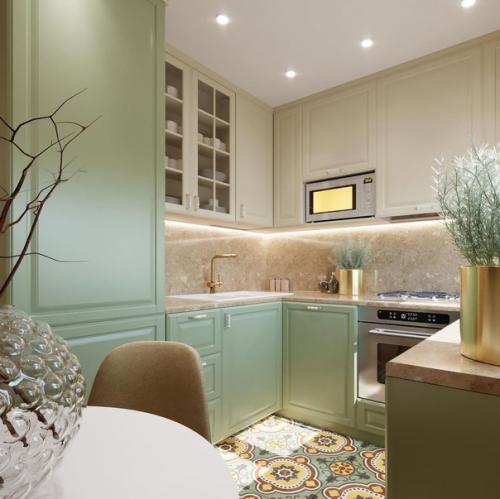 Дизайн - проект кухни 6. 2 кв. 05