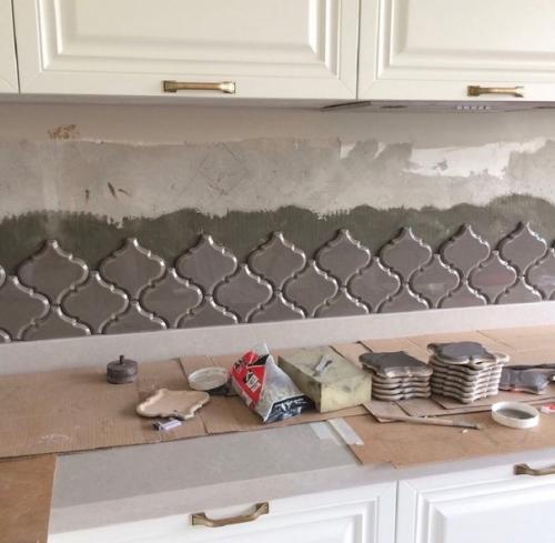 Решили изменить дизайн на кухне. 02