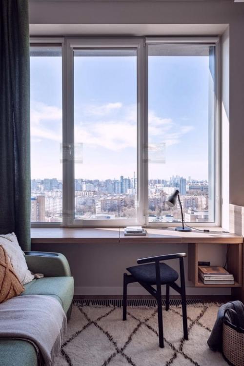 Интерьер для себя: маленькая квартира, где есть все. 05