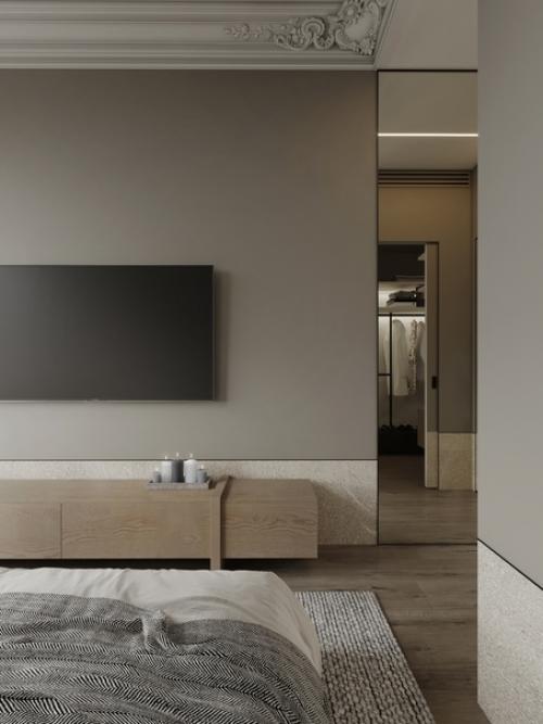 Современный интерьер с элементами классики. 03