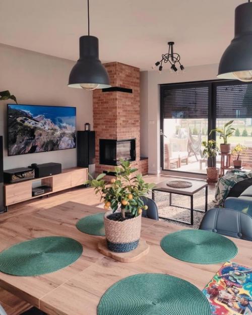 Очень хороший пример скандинавского интерьере в загородном доме. 02