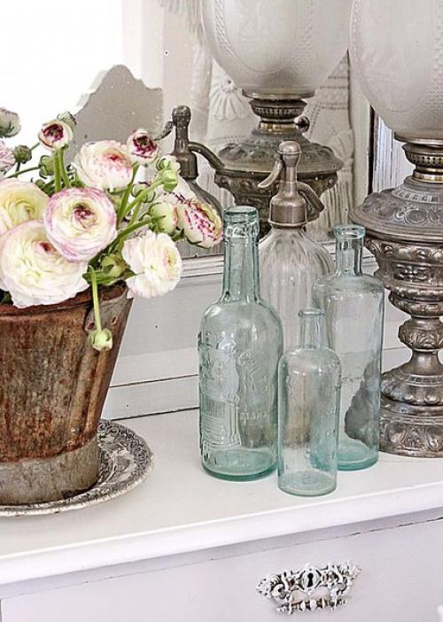 Для интерьера в стиле винтаж характерно множество мелочей. 07