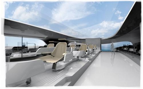 Кас дамен создает концепцию общественного транспорта с подводными крыльями и нулевым уровнем выбросов! 03