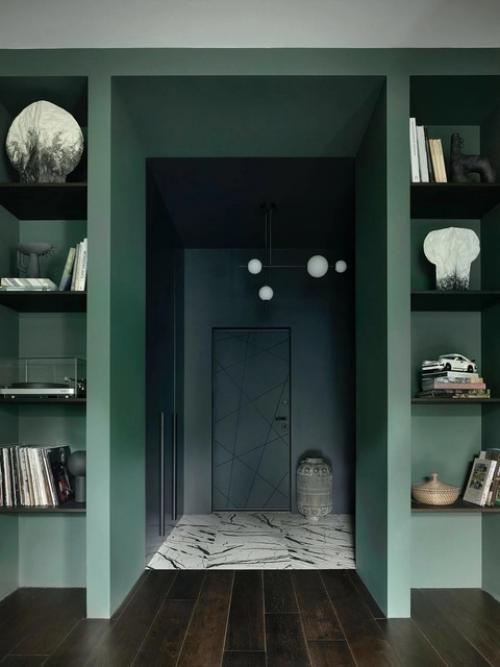 Реализованный интерьер квартиры, площадью 107 кв. 02