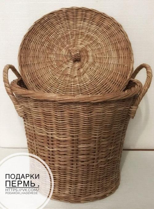 В наличие!  Оригинальные плетёные корзины придают уют и тепло любому интерьеру. 02