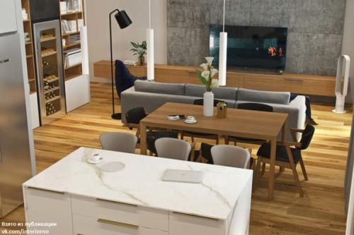 Проект квартиры в Москве площадью 109 кв. 01